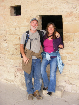 Me and Sharon in Mesa Verde