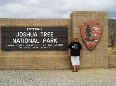 Entering Joshua Tree National Park
