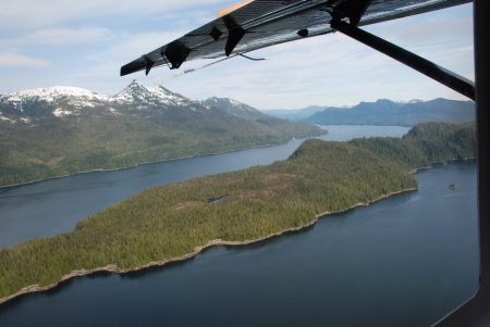 Some great views from the float plane.