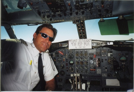 727 last flight me in cockpit