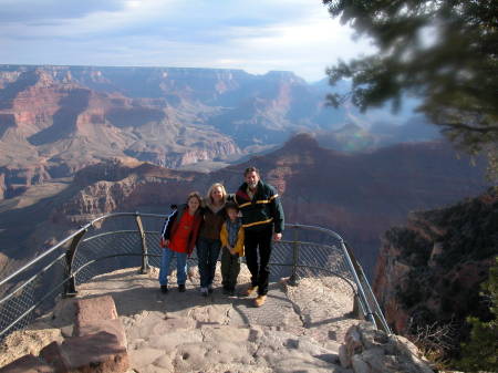 Our Gang at Grand Canyon