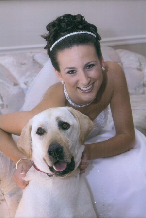 My Daughter Jaclyn and Grand-Dog Sailor