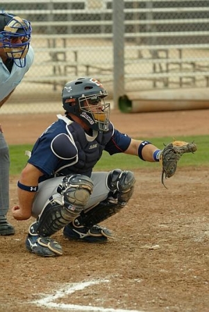 Still playing baseball.