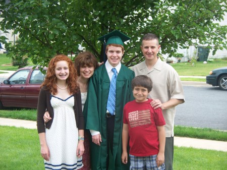 Our son, Steven's Graduation Pic -2009