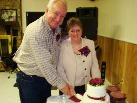 Cutting our cake