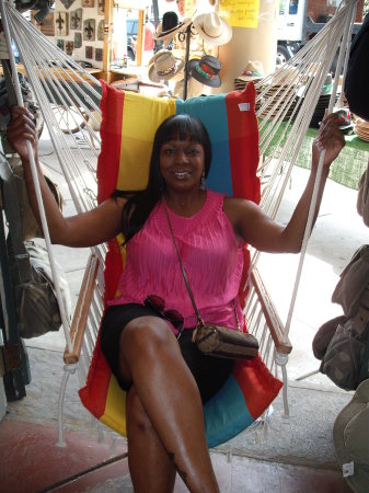 Me at the French Market/ New Orleans