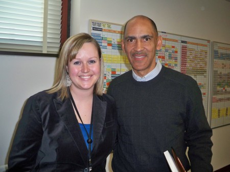 Natalie and Tony Dungy