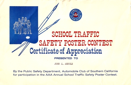 AAA saftey poster contest