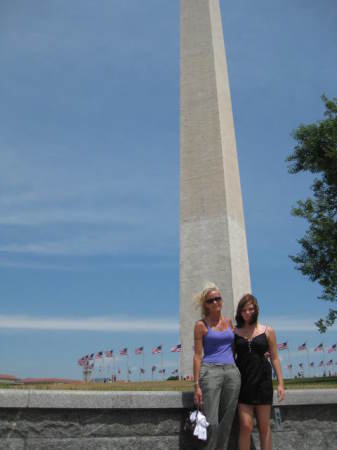 Chritine and I - Washington Monument
