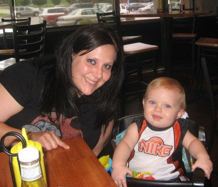 Daughter in Law - Laura and granson Jacob 2009