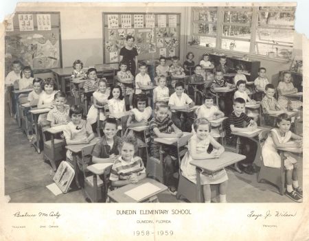 Dunedin Elementary 1957 - 1959 class pictures