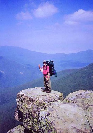 Paul on Mt Bondcliff - July 2003