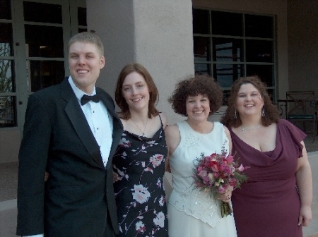 Wedding Dan, Heidi, Susan, Rachel