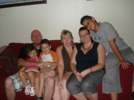 Karen and her family