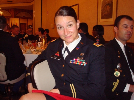 My daughter Christy in the Army.