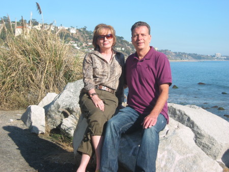 RICK & I IN MALIBU