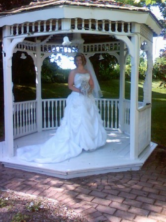 Bride in the Gazebo