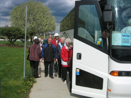 Passengers on the bus