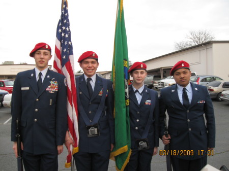 Color Guard at FP