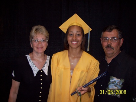 Our oldest granddaughter's graduation 2008