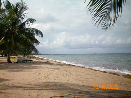 Our beach at our cabana