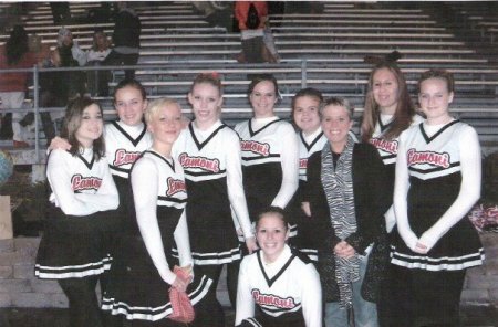 Captain Morgan of Lamoni Cheerleaders 2005