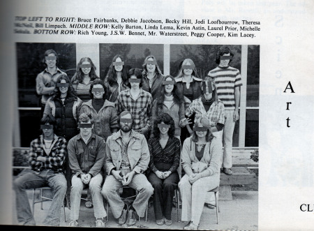 Mira Loma High School Art Club, 1979