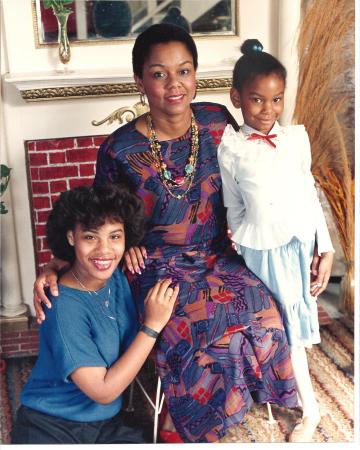 Karon (left), Gail and Felicia