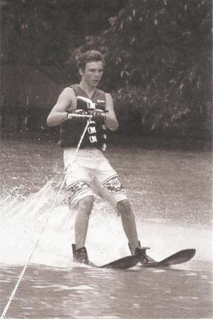 Christian (My Son) Water Skiing