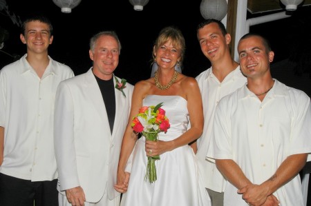 WEDDING DAY IN OUR HOUSE IN ROATAN