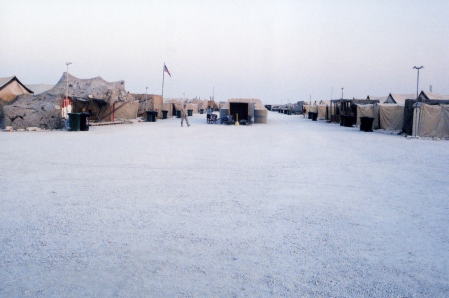 Tent City in Qatar in 2003