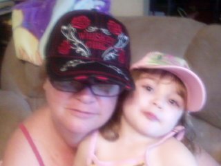 Me and Em in hats