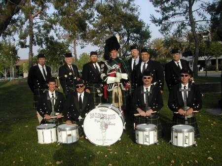 San Clemente Scots Drums and Pipes