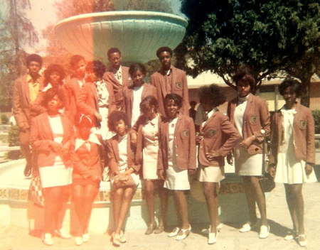 At the Fountain Ashanti Class Winter '70