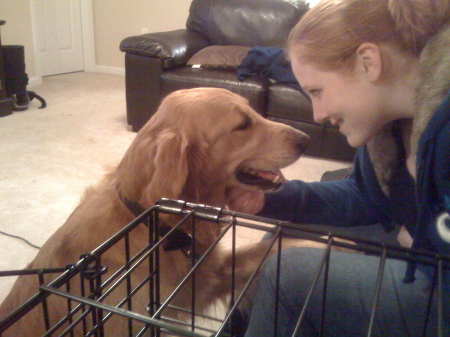 Kaitlin and Buddy