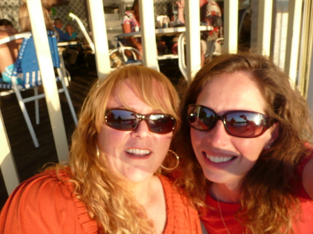 My friend, Michelle, and I in Florida