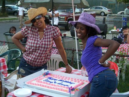 Birthday cowgirls