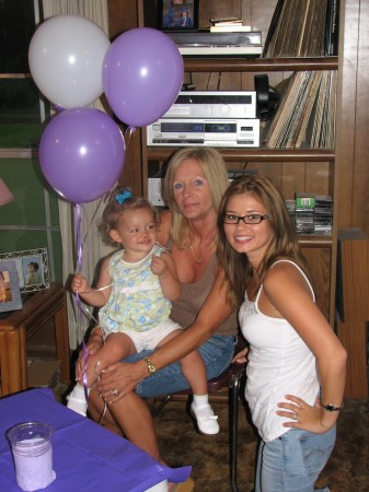 ex wife and daughter and grandaughter.