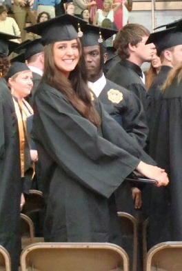 My daughter's college graduation