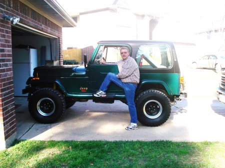 Ken and his "hunting Jeep"
