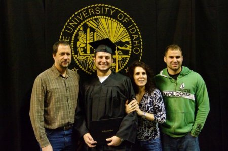 Ben's Graduation from U of Idaho