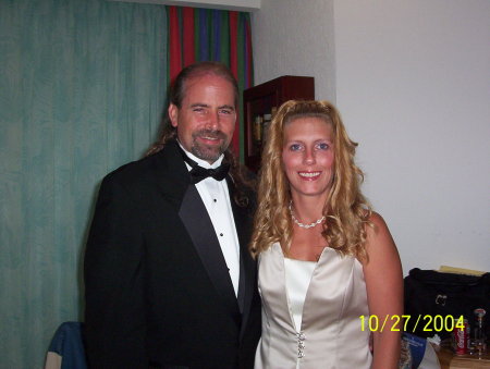 My Wonderful Hubby Ted and I