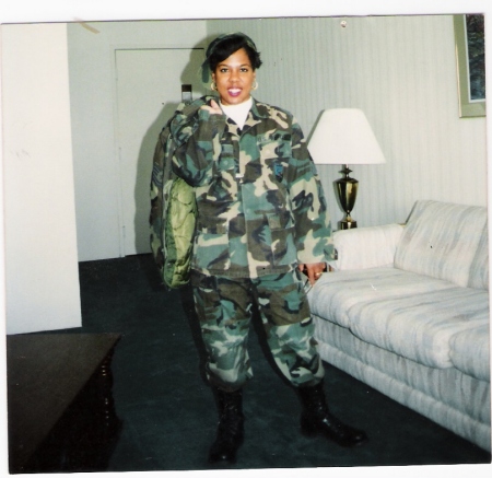 Marva, in Uniform