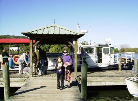 Boat ride at Steamboat Landing in ithaca. NY