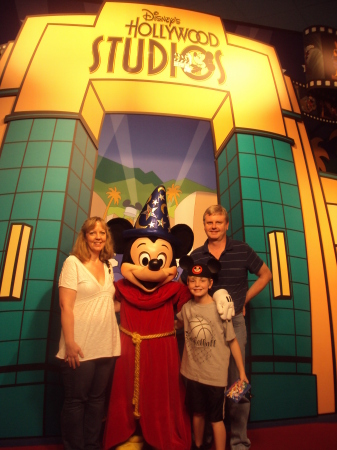 Adams Family at Disney 2009