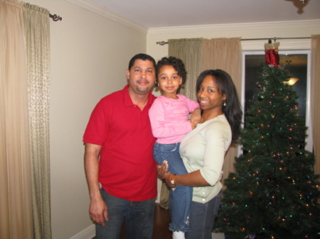 Christmas 2007 - Me, Liz, and Unc