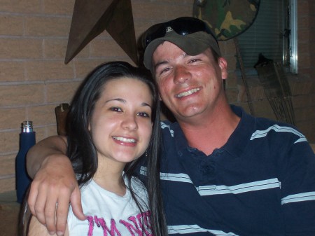 My oldest son Brian & his fiance' Erica