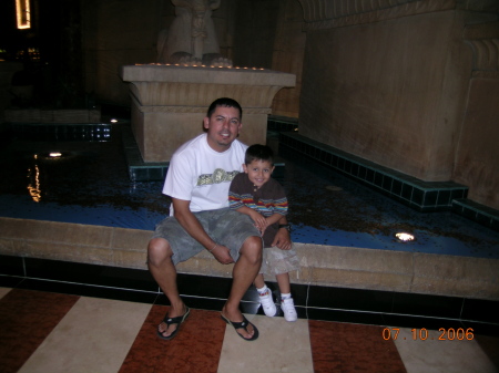 My Oldest Son Mikael and I, 2006.