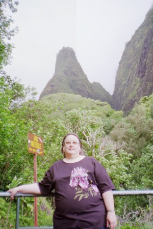 At the needle in Maui