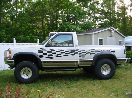 Chevy 4x4 I built for ME !